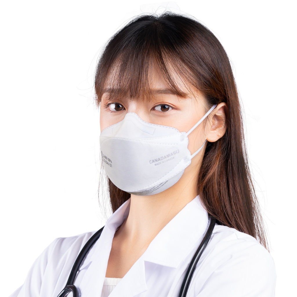 Respirator | CA-N95 Certified | Q100 - White (Box of 50)